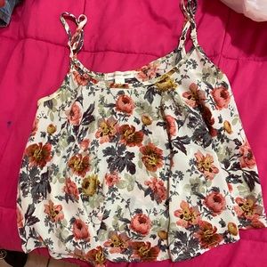 Flowy Floral Tank top